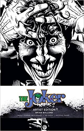 DC Comics: Joker Hardcover Ruled Journal Artist Edition: Brian Bolland indir