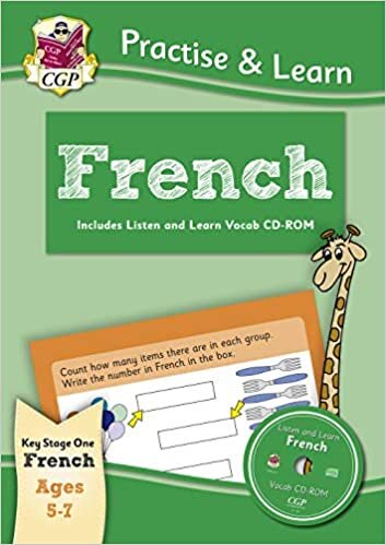ダウンロード  Practise & Learn: French for Ages 5-7 - with vocab CD-ROM 本