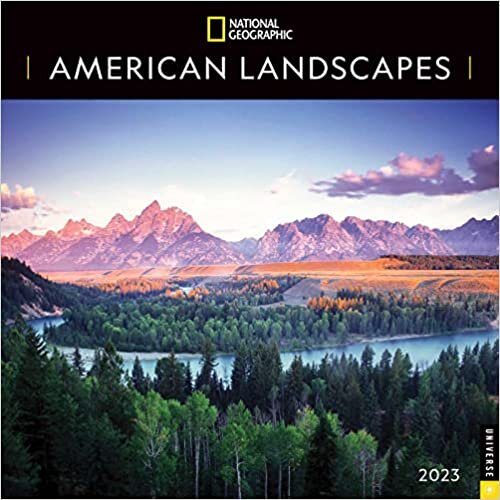 National Geographic: American Landscapes 2023 Wall Calendar