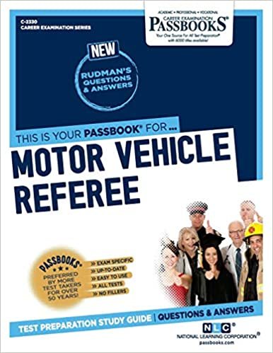 اقرأ Motor Vehicle Referee الكتاب الاليكتروني 