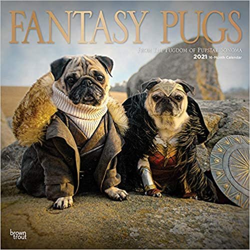 ダウンロード  Fantasy Pugs 2021 Calendar 本