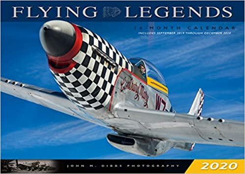 ダウンロード  Flying Legends 2020: 16 Month Calendar September 2019 Through December 2020 (Calendars 2020) 本