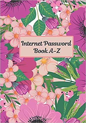 Internet Password Book A-Z: Password book alphabetical tabs, keep your important passwords safe in one place | Password keeper book | Internet password logbook indir