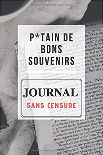 indir P*TAIN DE BONS SOUVENIRS - Journal sans Censure: Journal personnel pour la prise de notes, Contient 201 pages lignées de couleur crème.