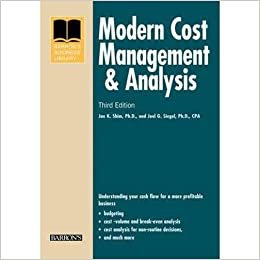  بدون تسجيل ليقرأ ‎Modern Cost Management & Analysis, ‎3‎rd Edition‎