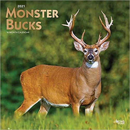 ダウンロード  Monster Bucks 2021 Calendar: Foil Stamped Cover 本