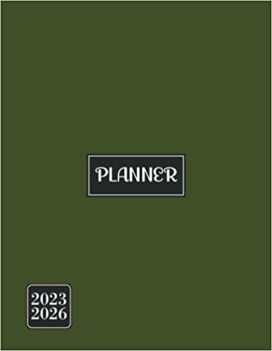 2023-2026 Planner: 2023 2026 Monthly Planner Calendar Organizer 48 Months 8.5x11, Schedule Planner and Organizer with Federal Holidays (4 Year, January 2023 to December 2026), Multi Year Calendar 2023-2026 4 Year Planner, Passwords and Important Dates