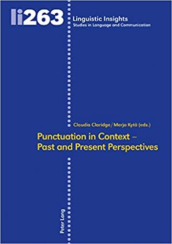 تحميل Punctuation in Context - Past and Present Perspectives