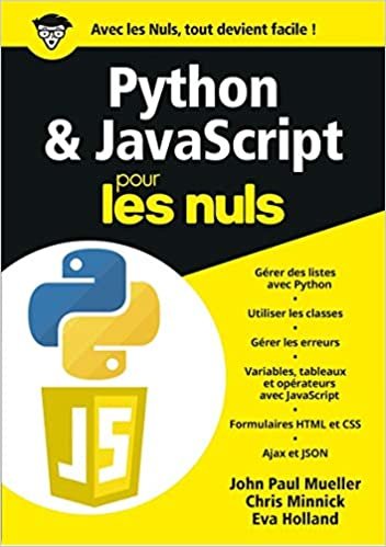 Python & JavaScript Mégapoche Pour les Nuls indir