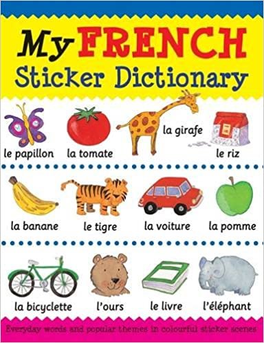 indir My French Sticker Dictionary (Language Sticker Books) (My Sticker Dictionary)