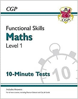 indir New Functional Skills Maths Level 1 - 10 Minute Tests (for 2020 &amp; beyond) (CGP Functional Skills)