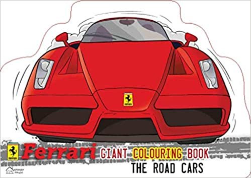  بدون تسجيل ليقرأ Ferrari The Road Cars: Giant Colouring Book In The Shape Of A Ferrari Car