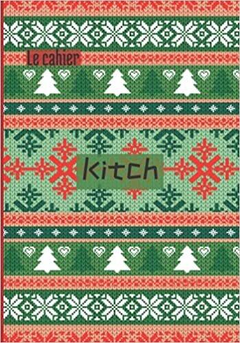 indir Le cahier Kitch: Cahier vierge à grands carreaux avec marges pour les amoureux du rétro kitch, une touche d&#39;originalité pour se démarquer :)