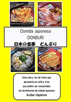 Comida japonesa DONBURI PO (Portuguese Edition)