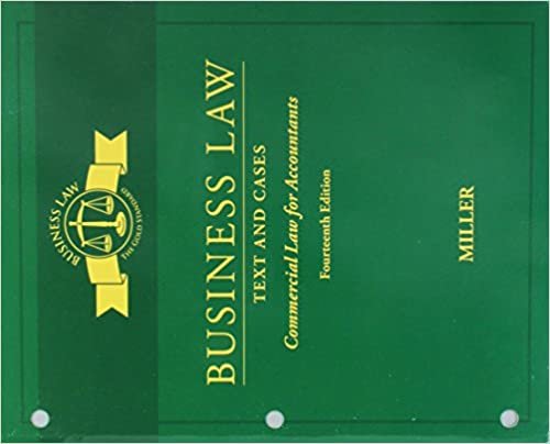  بدون تسجيل ليقرأ Bundle: Business Law: Text and Cases - Commercial Law for Accountants, Loose-Leaf Version, 14th + MindTap Business Law, 1 term (6 months) Printed Access Card