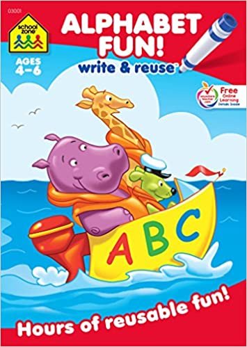 ダウンロード  Alphabet Fun: Write & Reuse Ages 4-6 本