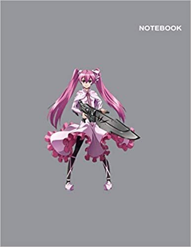 indir Mine Character Akame Ga Kill Notebook Cover: College-Ruled sketchbook for student, 8.5&quot; x 11&quot; ( American Standard paper letter sizes ), 110 Pages.