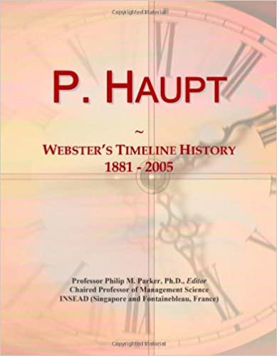 indir P. Haupt: Webster&#39;s Timeline History, 1881 - 2005