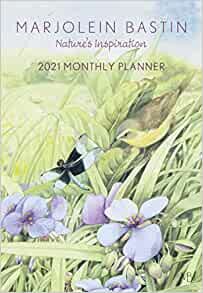 ダウンロード  Marjolein Bastin Nature's Inspiration 2021 Monthly Pocket Planner Calendar 本