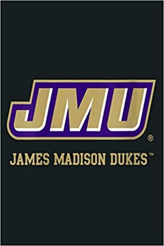 indir Womens James Madison JMU Dukes NCAA PPJMU03 V Neck: Notebook Planner - 6x9 inch Daily Planner Journal, To Do List Notebook, Daily Organizer, 114 Pages