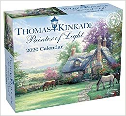 Thomas Kinkade Painter of Light 2020 Day-to-Day Calendar
