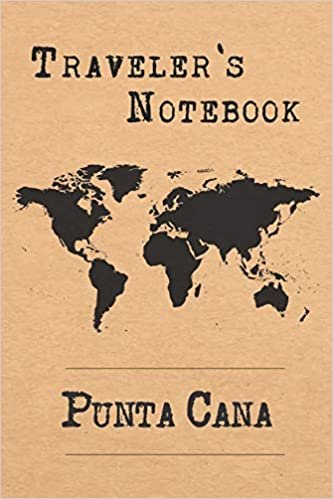 indir Traveler&#39;s Notebook Punta Cana: 6x9 Travel Journal or Diary with prompts, Checklists and Bucketlists perfect gift for your Trip to Punta Cana (Dominican Republic) for every Traveler