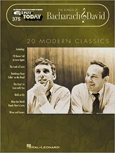 The Songs of Bacharach & David: E-Z Play Today Volume 375 indir