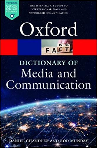 تحميل A Dictionary of Media and Communication