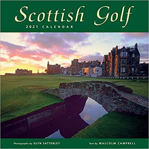 Colin Baxter 2021 Scottish Golf Calendar ダウンロード