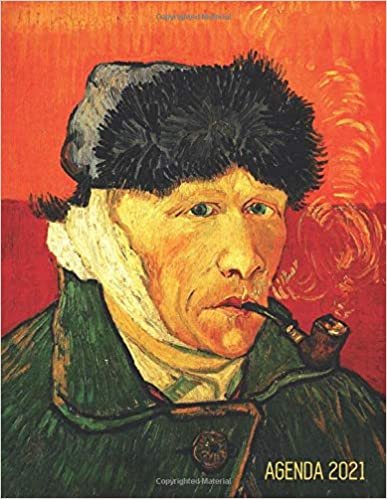 Vincent Van Gogh Agenda 2021: Autoritratto | Agenda di 12 Mesi con Calendario 2021 | Post Impressionismo | Pianificatore Giornaliera indir