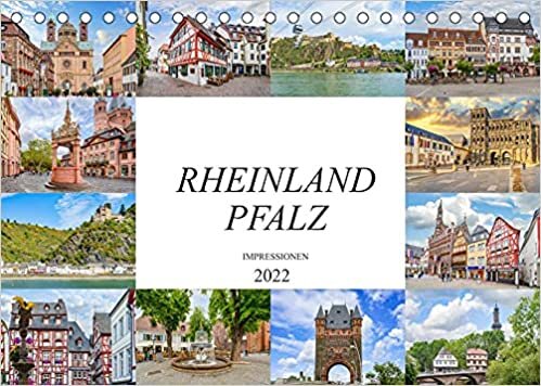 ダウンロード  Rheinland Pfalz Impressionen (Tischkalender 2022 DIN A5 quer): Ein Bilderstreifzug durch das Bundesland Rheinland-Pfalz (Monatskalender, 14 Seiten ) 本