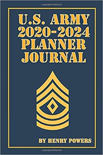 U.S. Army 2020 - 2024 Planner Journal: Army First Sergeant 1SG Sixty-Month Combination Planner Journal 2020-2024 indir