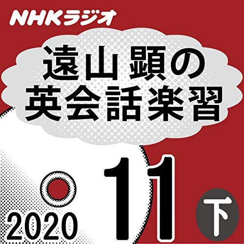 ダウンロード  NHK 遠山顕の英会話楽習 2020年11月号 下 本