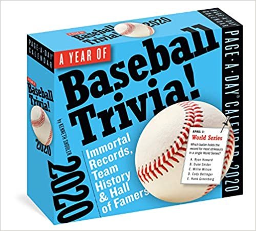 ダウンロード  A Year of Baseball Trivia!: Immortal Records, Team History & Hall of Famers 本