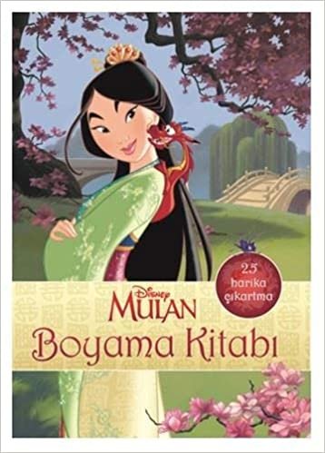 indir Disney Mulan Boyama Kitabı: 25 Harika Çıkartma