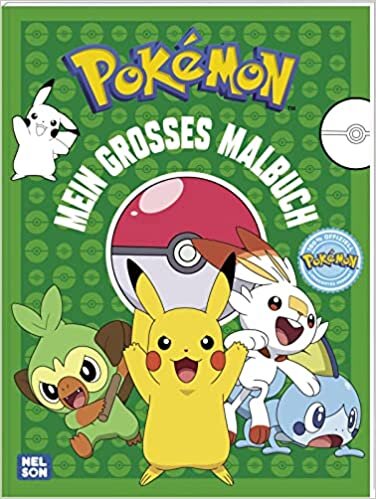 تحميل Pokémon: Mein großes Malbuch: Pokémon zum Ausmalen auf 80 Seiten