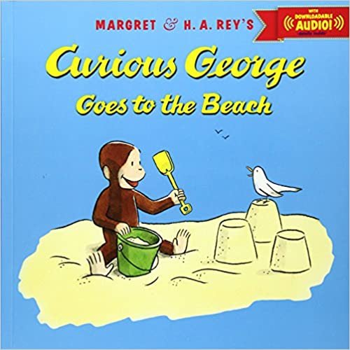 Curious George Goes to the Beach with downloadable audio ダウンロード