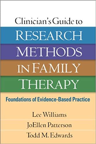 Clinician's Guide to Research Methods in Family Therapy: Foundations of Evidence-Based Practice [Hardcover] Williams, Lee; Patterson, JoEllen and Edwards, Todd M. indir