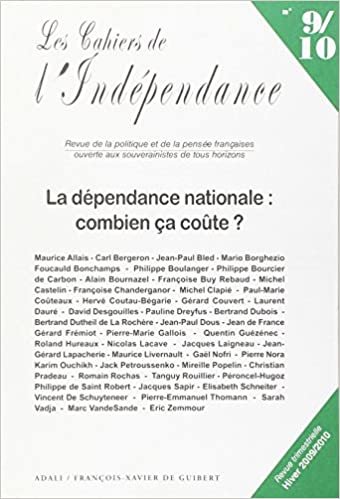 indir Dépendance nationale combien ça coute n9-10 (Revue - Cahiers de l&#39;Indépendance)