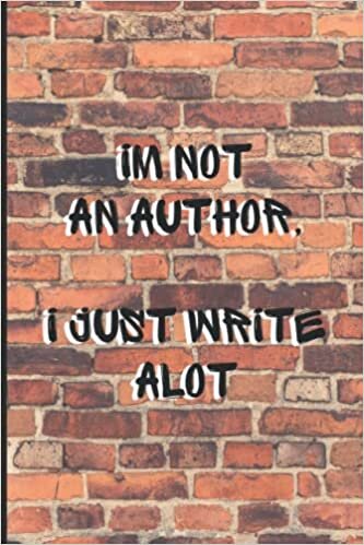 indir Im not an Author, I just write a lot