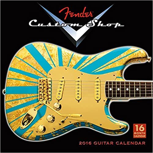 Fender Custom Shop Guitars 2016 Calendar (Square)