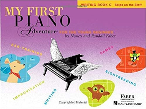 ダウンロード  My First Piano Adventure For the Young Beginner: Writing Book C, Skips on the Staff (Piano Adventure's) 本