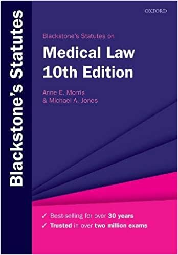 اقرأ Blackstone's Statutes on Medical Law الكتاب الاليكتروني 
