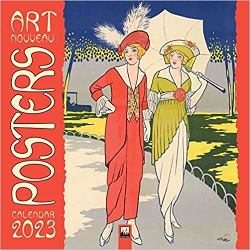 ダウンロード  Art Nouveau Posters Wall Calendar 2023 (Art Calendar) 本