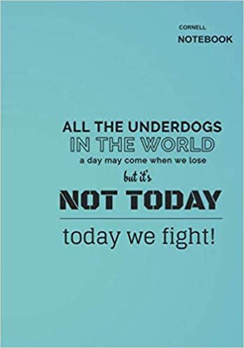 indir Cornel notebooks: All the underdogs in the world BTS Cover, B5 size (7&quot; x 10&quot;), 110 pages [55 sheets].