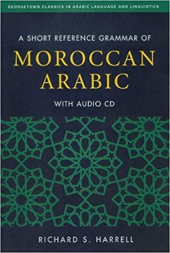A Short Reference Grammar of Moroccan Arabic