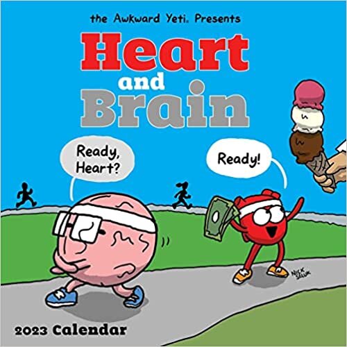 ダウンロード  Heart and Brain 2023 Wall Calendar 本