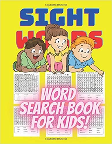 ダウンロード  Sight Words Word Search Book for Kids: puzzle books for kids ages 9-12|word search puzzles large print|search word puzzle books for adults 本