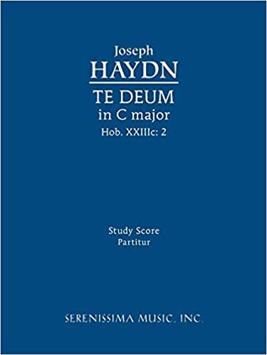 Te Deum in C major, Hob.XXIIIc:2: Study score indir