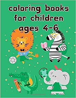 تحميل coloring books for children ages 4-6: coloring pages with funny images to Relief Stress for kids and adults